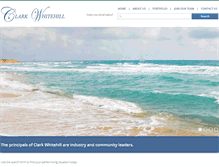 Tablet Screenshot of clarkwhitehill.com